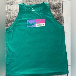 Nike Green Tank Top